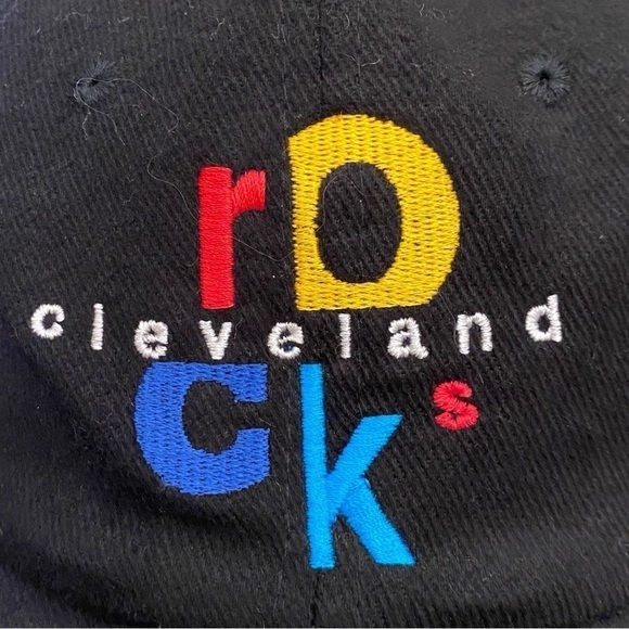 Vintage 1996 Cleveland Colliers International Black Embroidered Cap-OS-Unisex - Picture 2 of 9